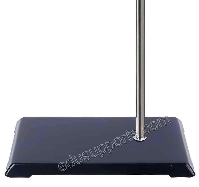 Lab Stand Support Ring Stand with 8x5 Inch Premium Iron Base (2.25 lbs) and standard 0.39 Inch Tapped Bush.