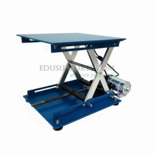 24V Motorized Anodized Aluminum Lab Jack – 300 x 400mm 1-Stage Precision Lift