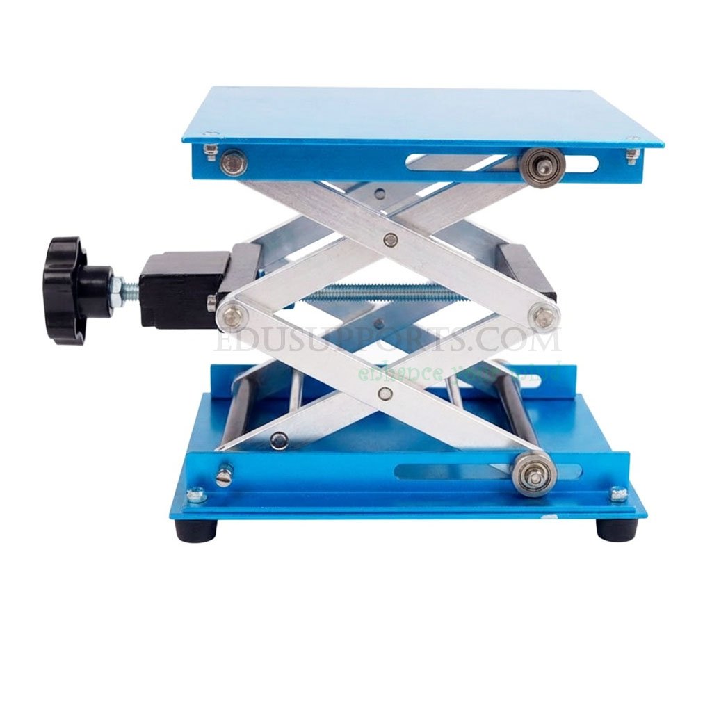 Power-Assist Aluminum Lab Jack 300x300mm