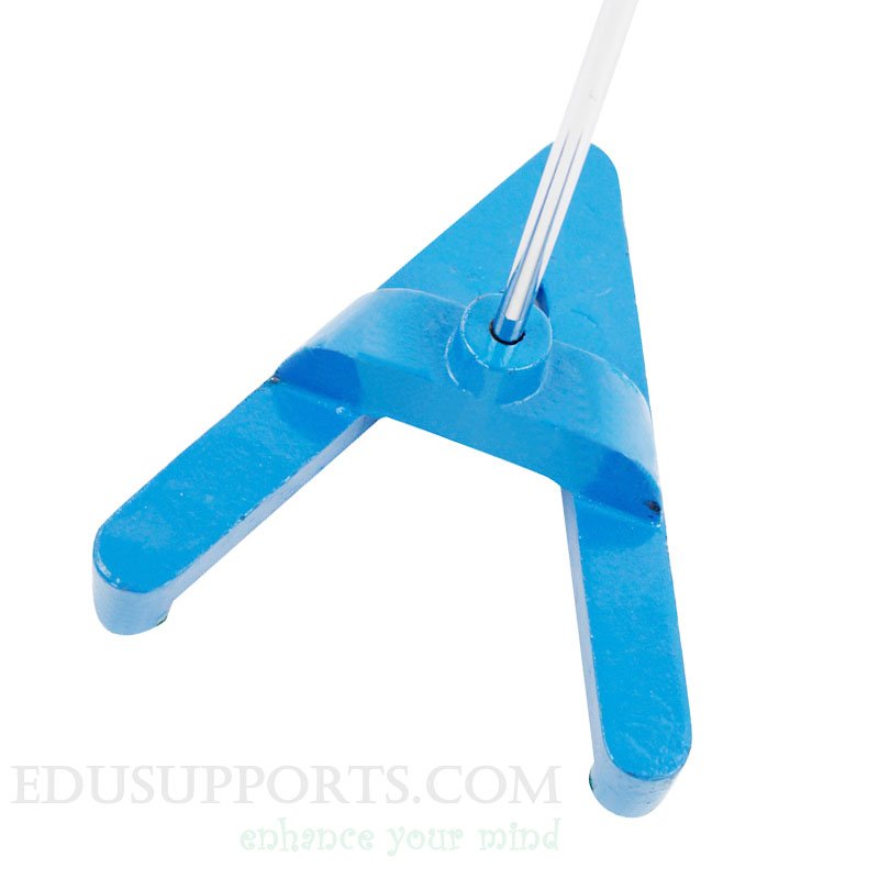 Retort Stand Base A-Shape - Nesting Type 2.5 kg Side 22 cm Blue