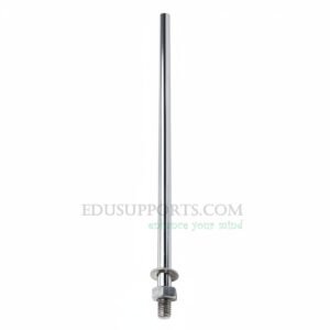 Thick Retort Stand Rod 100cm (1 Meter), 12mm Diameter Steel, 1.5cm Thread for Ultimate Vertical Stability.