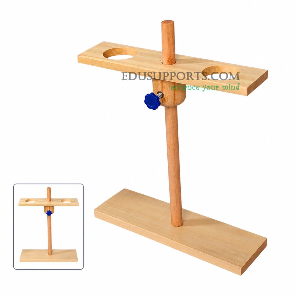 Laboratory funnel stand 2 hole 125ml single post for standard funnels