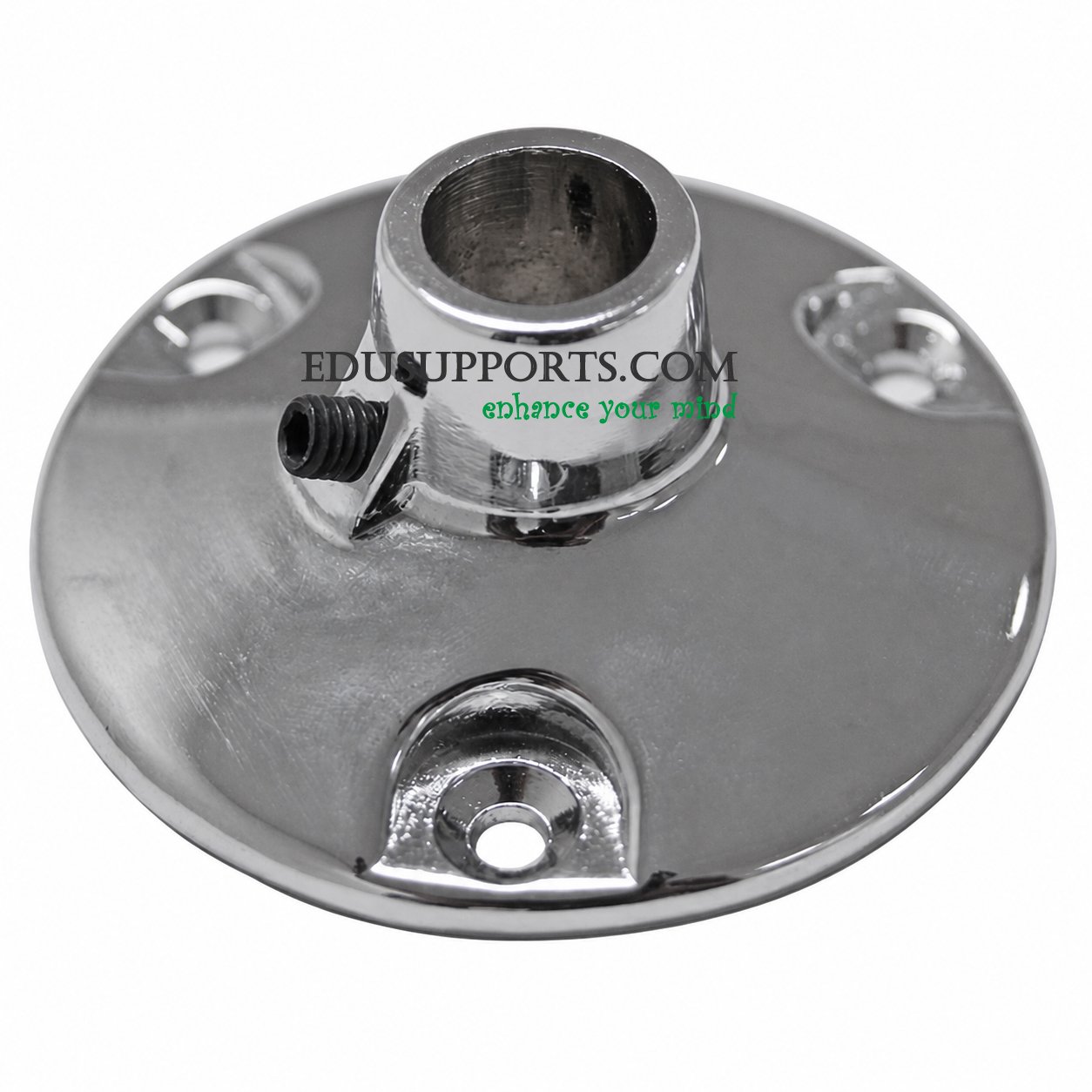 lab lattice frame foot base clamp for support rods.Lab lattice frame foot for 12-13mm support rods with 3-hole mount