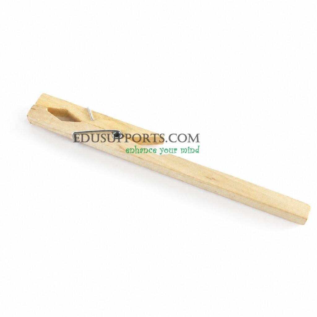 Wooden test tube clamp diamond hole 198mm max opening 30mm for laboratory