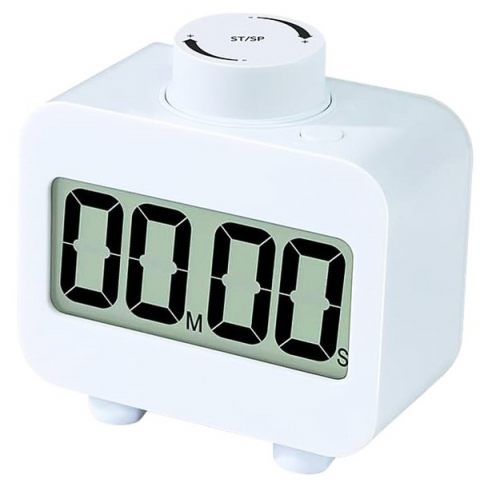 Digital Count up Countdown Timer Rotating Loud Alarm and Memory Function for Exam Lab Exercise Study