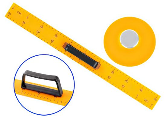 Measuring Rulers Plastic Rulers Metric Scale 50 សង់​ទី​ម៉ែ​ត