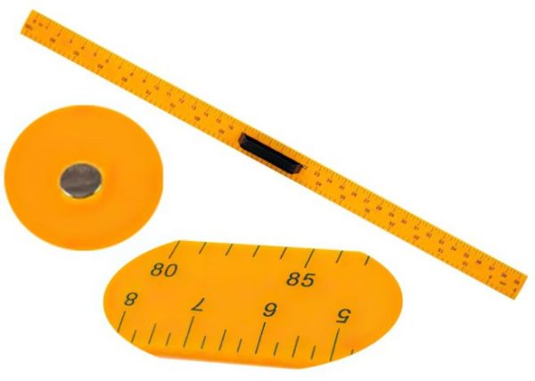 Measuring Rulers Plastic Rulers Metric and Inch scale 39 اینچ 100 سانتی متر