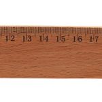 Measuring Rulers Wood Straight Rulers Metric scale 30 cm 300mm