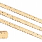 Measuring Rulers Wooded Straight Rulers Metric and Inch scale 12 Duim 30 cm 300mm