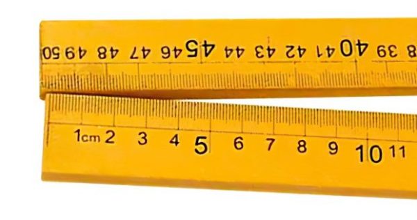 Measuring Rulers Wooded Straight Rulers Metric scale 50 cm 500mm