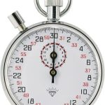Mechanical Stopwatch Timer 15 Minutes 30 Seconds per Circle with Pause 0.1 Second Minimum Scale